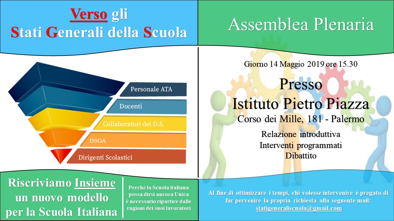 Verso gli Stati Generali della Scuola